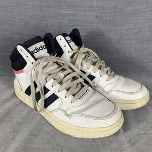Adidas Womans Hoop 3.0 Mid Basketball Shoes Size 9